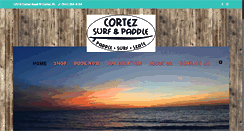 Desktop Screenshot of coastalpaddleboarding.com